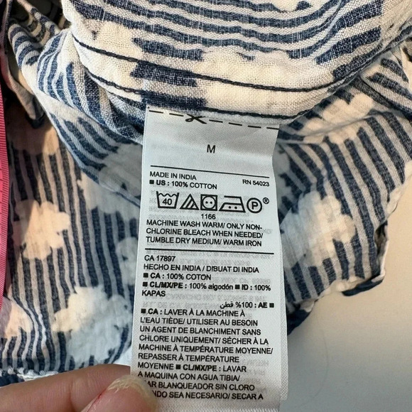 OLD NAVY Printed Shirt Size-M - Picture 5 of 7